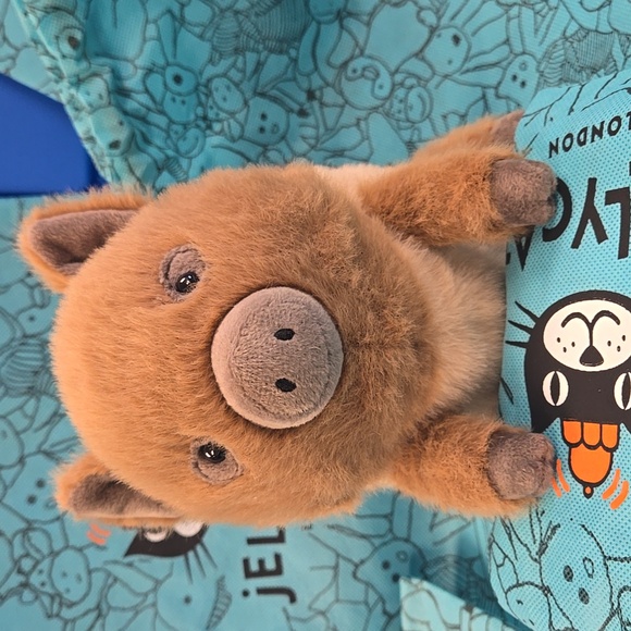 NWT Jellycat Swinley Boar W/ Dust Bag - Picture 8 of 13